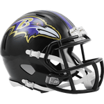 Mini Helmets Baltimore Ravens Riddell Mini Speed Helmet