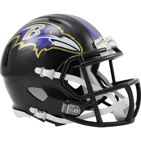 Mini Helmets Baltimore Ravens Riddell Mini Speed Helmet