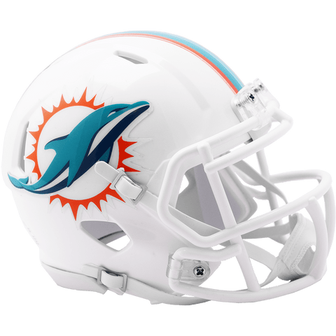 Mini Helmets Miami Dolphins Riddell Speed Mini Helmet