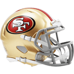 Mini Helmets San Francisco 49ers Riddell Speed Mini Helmet