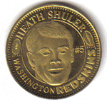 Miscellaneous Heath Schuler Pinnacle Quarterback Club Coin