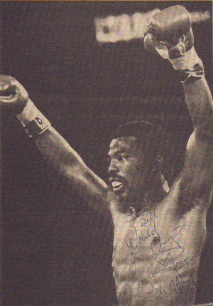 Other Autographed Items Aaron Pryor Autographed Tear Sheet