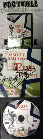 Other Autographed Items Emmitt Smith Autographed "The Story of Emmitt" DVD