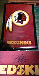 Other Autographed Items Joe Gibbs Autographed Redskins Poster