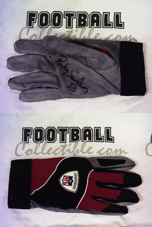 Other Autographed Items Ricky Sanders Autographed Wide Receiver Glove