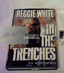 Publications Reggie White Autographed "In The Trenches" Autobiography