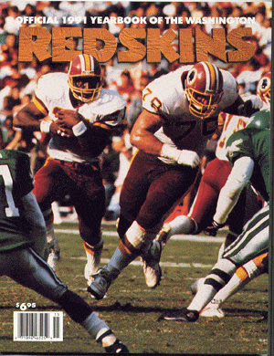 Publications Washington Redskins 1991 Official Yearbook